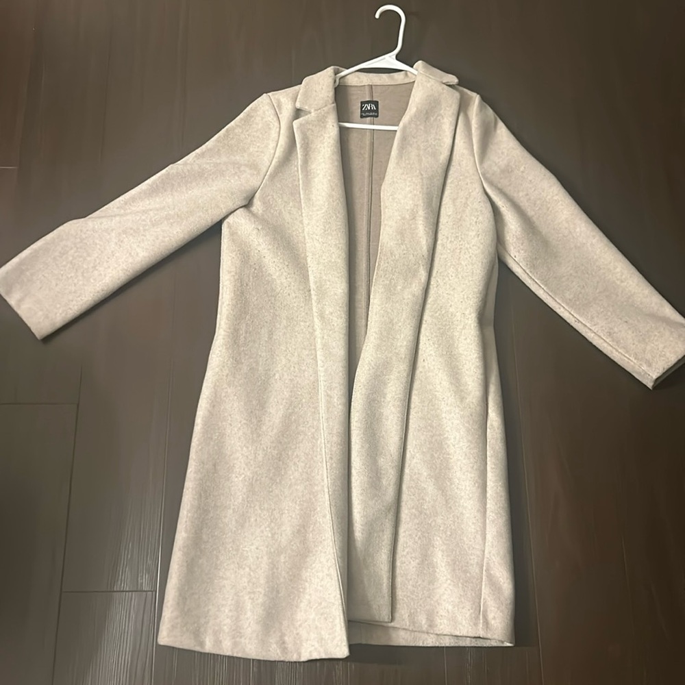 Zara beige coat